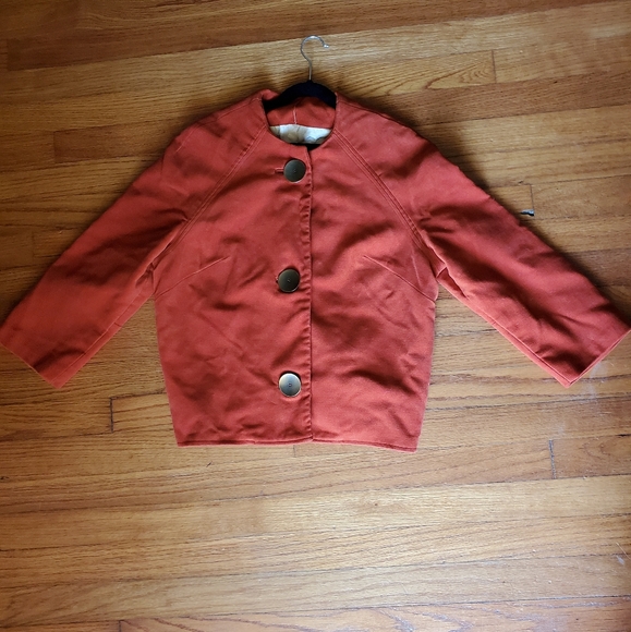 Vintage Burnt Orange Jacket - Picture 3 of 3